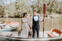 Featured Wedding Story - Couple on a boat